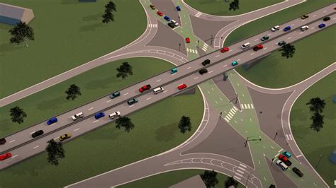 Diverging Diamond Interchange to open at intersection of highways 169, 41, 78 | FOX 9 ...