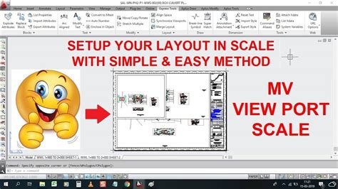 How to setup your layout in scale use this method to save your time - YouTube