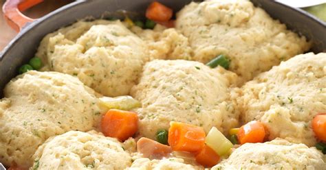 Gluten-Free Chicken & Dumplings made with baking mix Recipe | King Arthur Flour