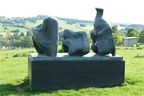 Henry Moore – Three Piece Reclining Figure No. 1 at the Yorkshire Sculpture Park – Opher's World