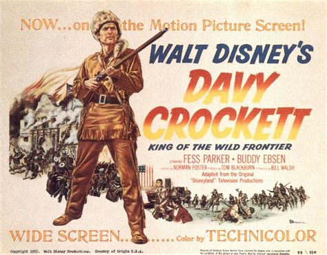 Davy Crockett, King of the Wild Frontier : Extra Large Movie Poster Image - IMP Awards