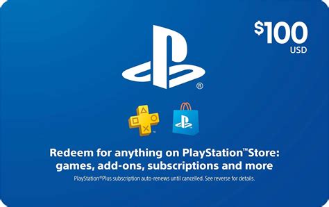 PlayStation Store Gift Card $100 | GameStop