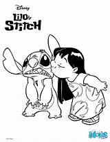 Lilo And stitch  Kiss coloring Pages Hellokidscom sketch template