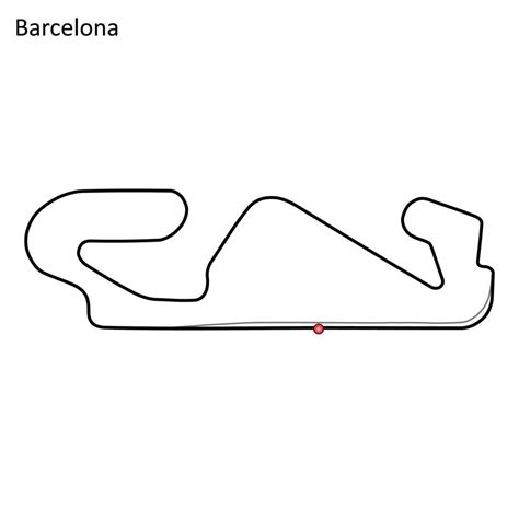 Circuit de Barcelona-Catalunya 11159234 Vector Art at Vecteezy