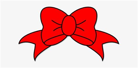 Red Bow Clip Art At Clipart - Hair Bow Svg File PNG Image | Transparent ...