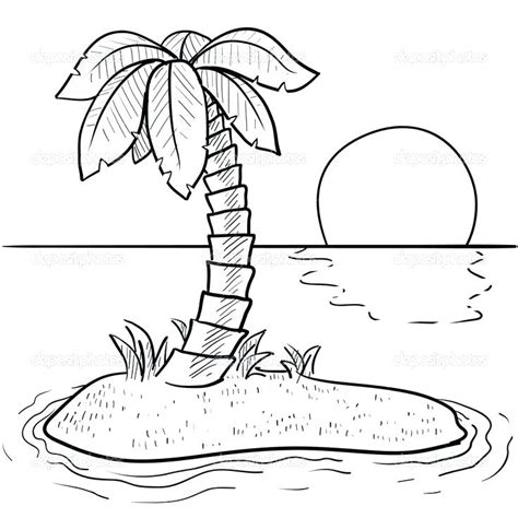 Island Coloring Page at GetColorings.com | Free printable colorings ...