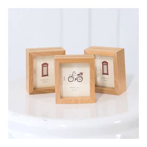 Rent: Mini Wooden Photo Frames (Set of 3) - Dreamscaper.sg - Singapore Props Rental