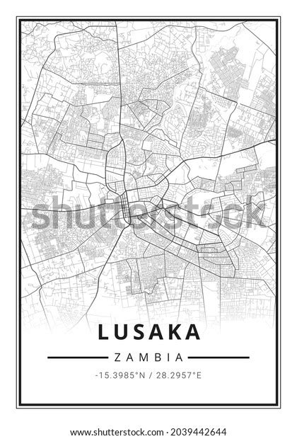 1,251 Lusaka Map Images, Stock Photos & Vectors | Shutterstock