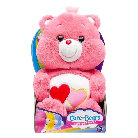 Care Bears - Classic Plush Love-a-Lot Bear - Online Toys Australia