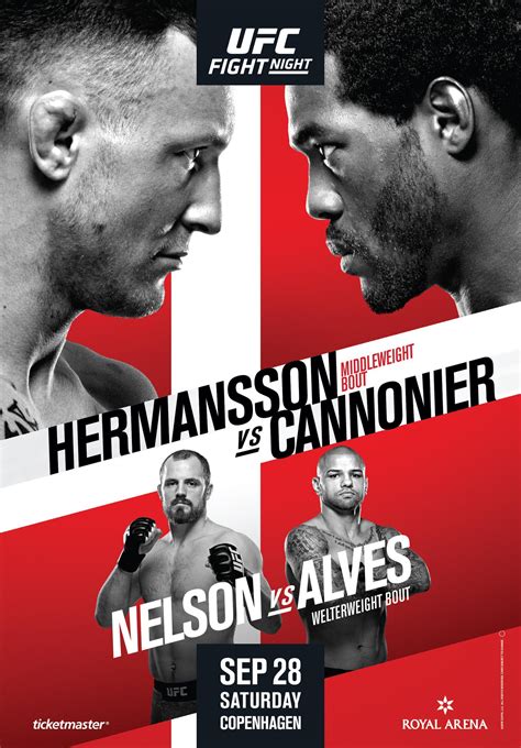 UFC Fight Night 160 Poster September 16, 2019 MMA Photo