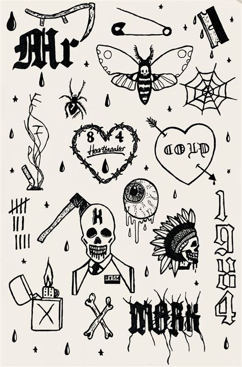 Flashhhhhhh | Grunge tattoo, Tattoo flash art, Flash tattoo designs