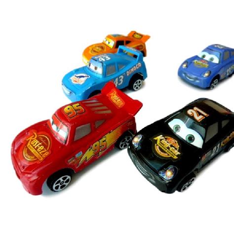 Jual mainan mobil cars animasi mobil set mcqueen lightning cars movie ...