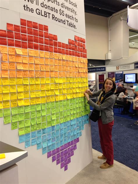 Attendees of the 2015 ALA Annual Conference added their favorite diverse book suggestions to 3M ...