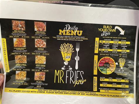 Online Menu of Mr. Fries Man Restaurant, Valencia, California, 91381 - Zmenu