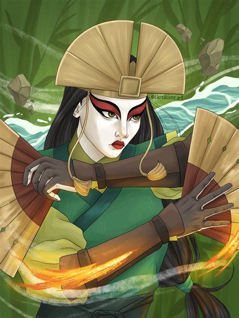 [OC] Avatar Kyoshi fan art : r/TheLastAirbender