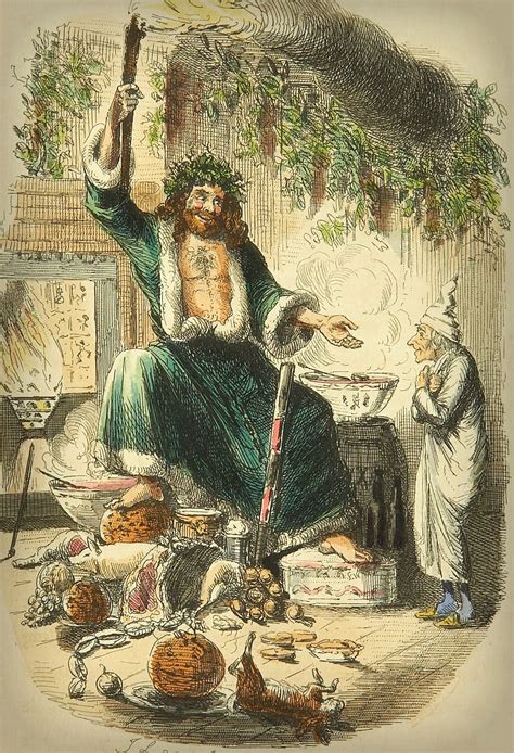 Scrooge's 3rd Visitor, John Leech Illustration,1843. Image: Wikipedia.