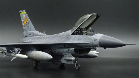 F-16CJ Viper - Tamiya 1/48 タミヤ model aircraft - YouTube