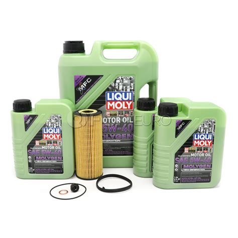 VW Oil Change Kit (5W40) - Liqui Moly KIT-00461 | FCP Euro