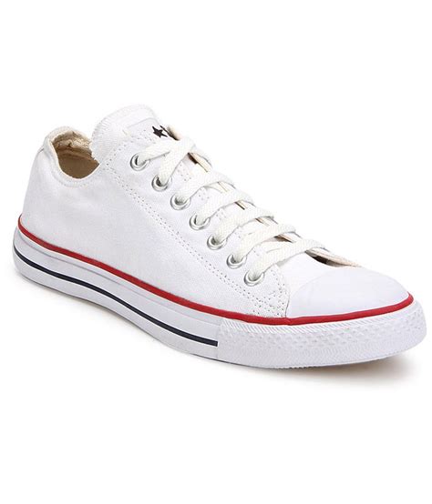 Converse White Canvas Shoes - Buy Converse White Canvas Shoes Online at Best Prices in India on ...