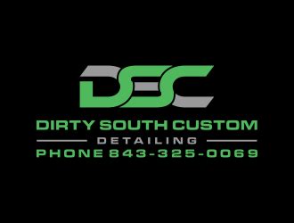 Dirty South Custom Detailing Logo Design - 48hourslogo