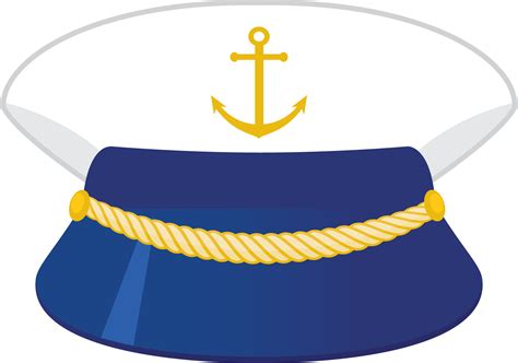 CAPTAINS HAT | Sailor theme, Nautical clipart, Nautical classroom