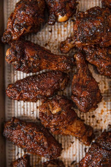 Jerk Chicken Wings Recipe (Oven Baked) - Dinner, then Dessert