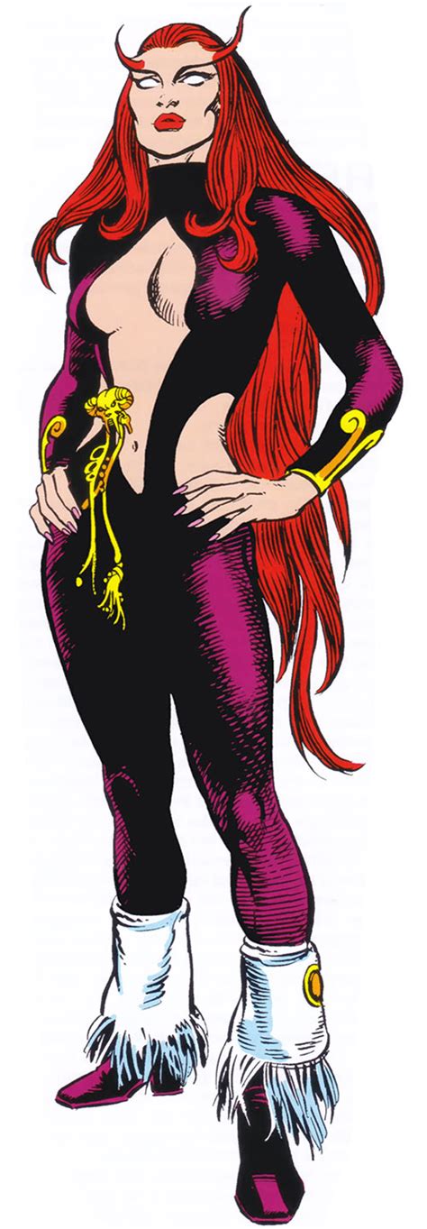 Satana - Marvel Comics - Hellstorm sister - Succubus - 1970s - Profile ...