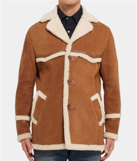 Kingsman: Golden Circle Harry Hart Fur Shearling Coat