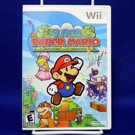 Details about Super Paper Mario (Nintendo Wii, 2007) in 2020 | Paper mario wii, Paper mario ...