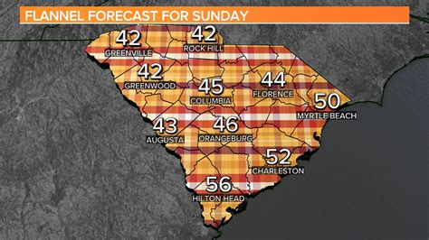 Coolest temperatures of season are on the way for South Carolina | wltx.com