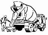 Cement Truck Coloring Page At GetDrawings  Free Download sketch template