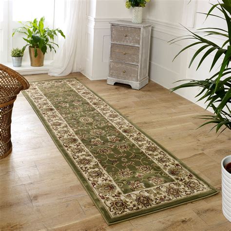 Kendra Traditional Hallway Runners 3330B in Navy Blue buy online from the rug seller uk