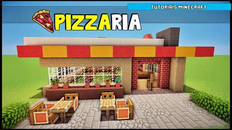 Tutoriais Minecraft: Como Construir uma Pizzaria (Parte 1) - YouTube