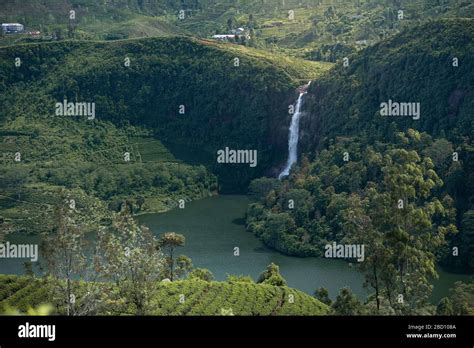 Beautiful Waterfalls in Maskeliya, Sri Lanka Stock Photo - Alamy