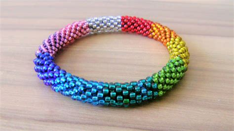 Bead bracelet tutorial Seed Bead Tutorial Bead crochet pattern for ...