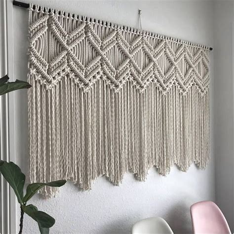 Macrame Wall Hanging Patterns Free | AdinaPorter