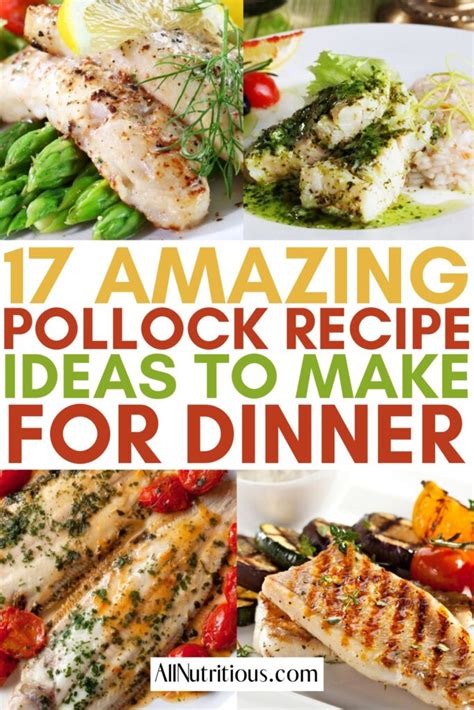 17 Best Pollock Recipes (Quick and Easy) - All Nutritious