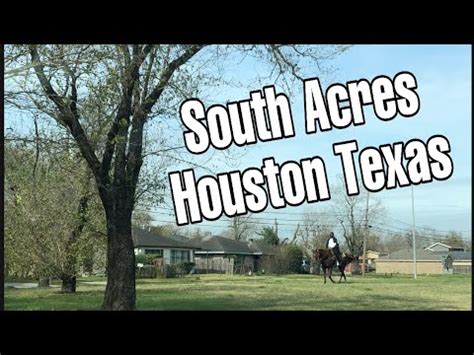 South Acres/Crestmont Park - Houston, TX - YouTube