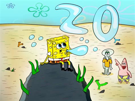 Spongebob's 20th Anniversary by NickDoesArts on DeviantArt