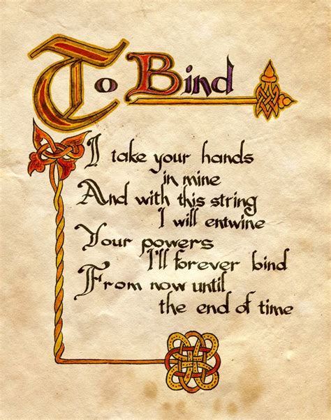 Book of Shadows: "To Bind," by Charmed-BOS, at deviantART. | Charmed ...