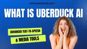 What is Uberduck AI: Advanced Text-to-Speech & Media Tools - Open AI Master