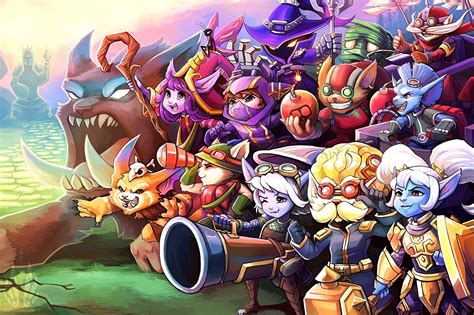 Todos os Yordles | League of legends, League of legends characters, Anime