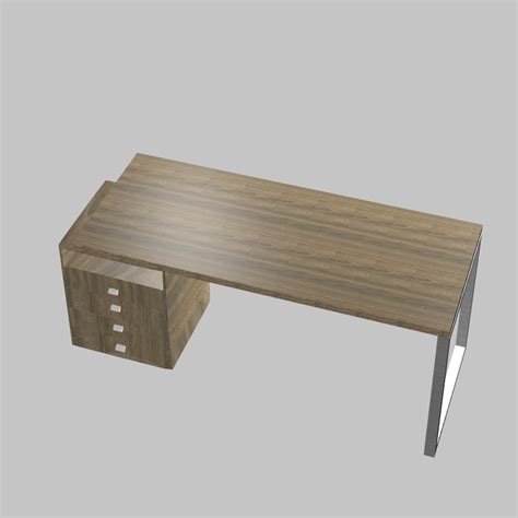 Desk Blender 3D Model - TurboSquid 1232007