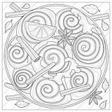 Cinnamon Roll Coloring Page Free Printable  Home sketch template