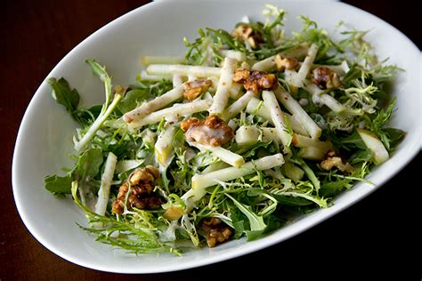 Honeycrisp Apple Salad with Candied Walnuts and Cider Vinaigrette