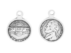 Jefferson Nickel 1938-1964 | Sterling Silver Charms, Charm Bracelets ...