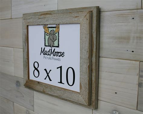 8x10 Double Barn Wood Picture Frame