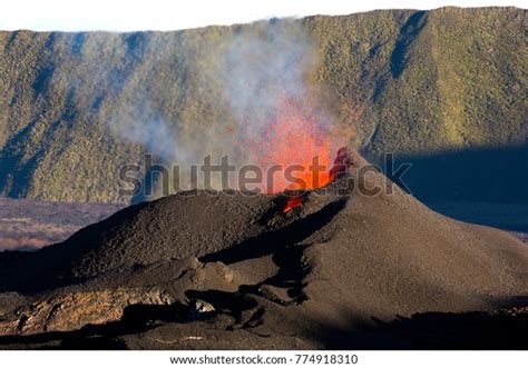 Volcano Eruption Reunion Island Stock Photo 774918310 | Shutterstock