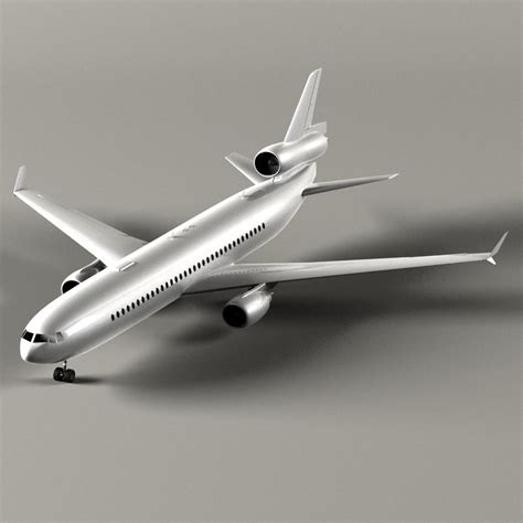 3d plane model