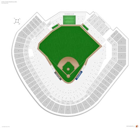 Texas Rangers Stadium Map | Printable Maps